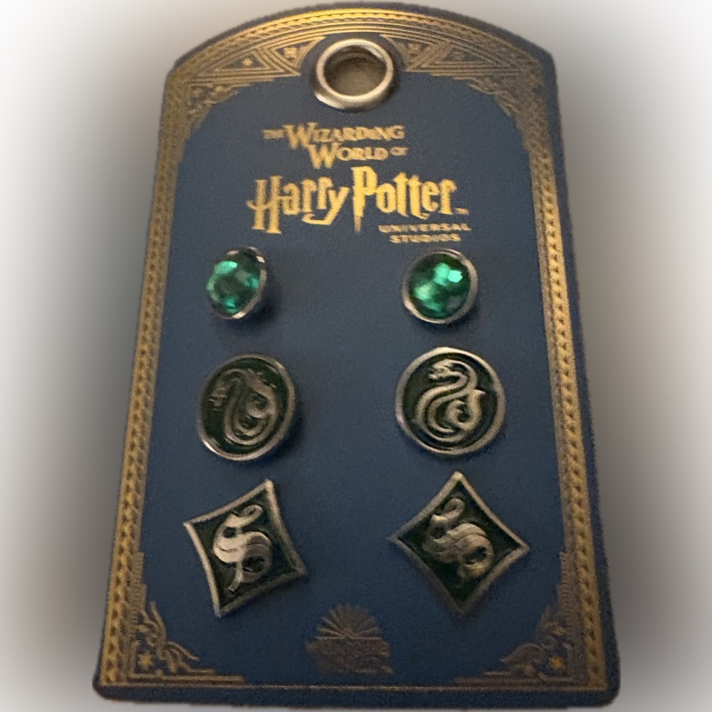 Harry Potter Slytherin™ Earring Set